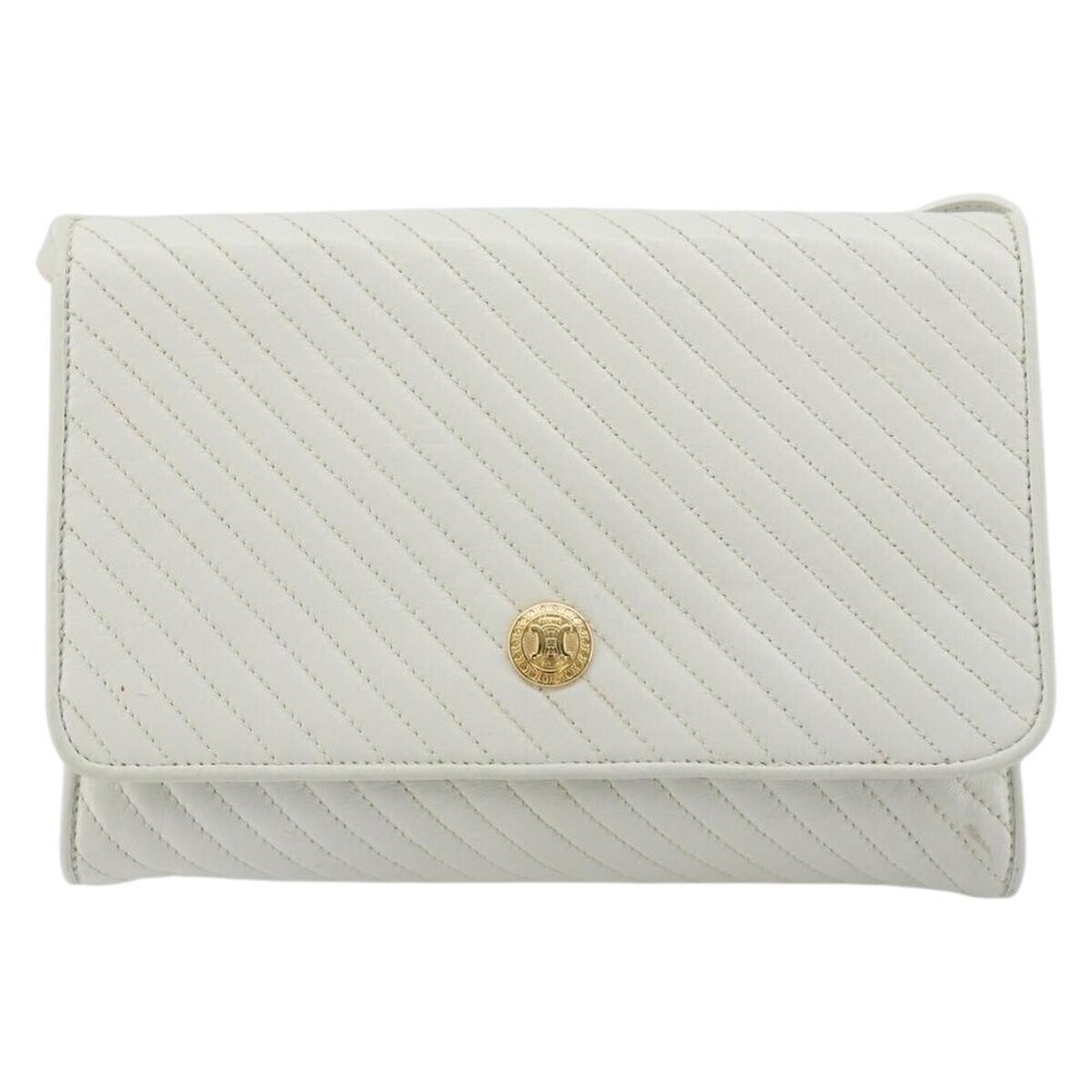 Celine Vintage Flap Quilted Leather